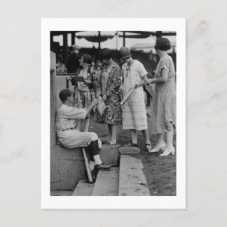 Autograferingsstyrkort Vykort