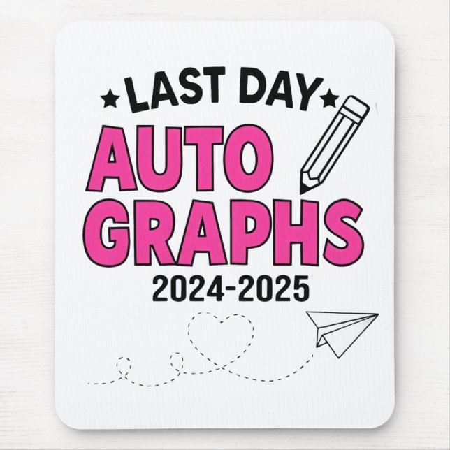 Autograferna 2024-2025 Studenten i fjol Musmatta (Framsidan)