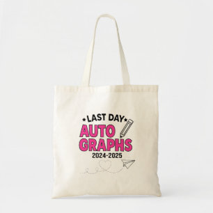 Autograferna 2024-2025 Studenten i fjol Tygkasse