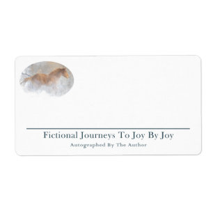 Autografi av författaren - Joy Avery Melville Lab Fraktsedel