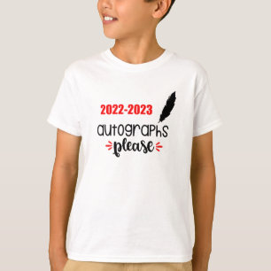 Autografier för 2022-2023. t shirt