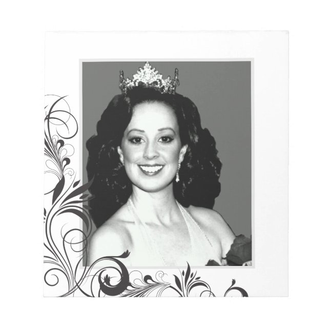 Autografplatta för skönhetstävling Vines Anteckningsblock (Framsida)