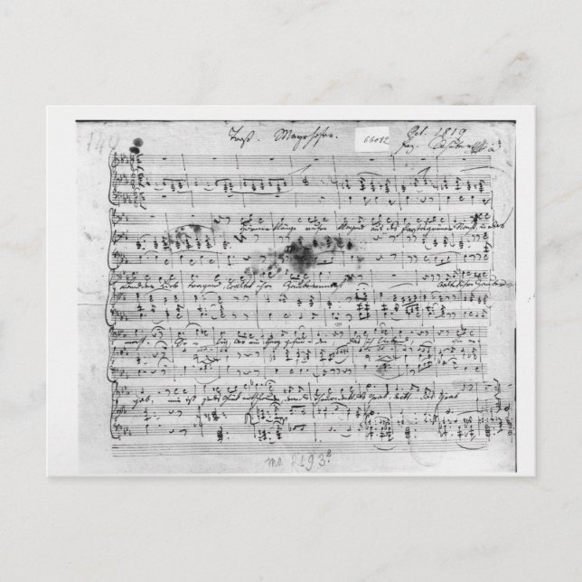 Autografpoäng för den ljugit "Trost" Vykort (Framsida)