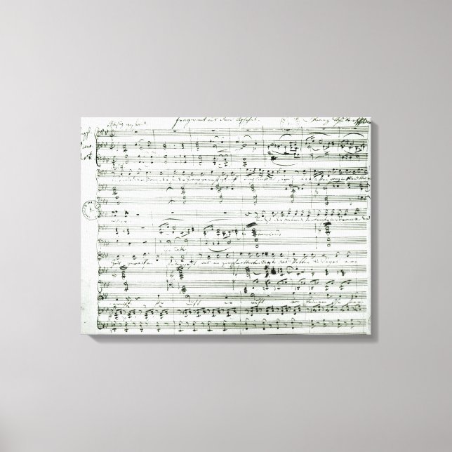 Autografpoäng för Fragment aus dem Canvastryck (Framsida)