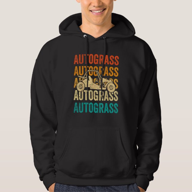 Autograss Retro Hoodie (Framsida)