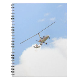 Autogyro i flyg anteckningsbok