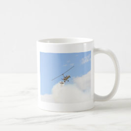 Autogyro i flyg kaffemugg