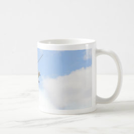 Autogyro under flygning kaffemugg