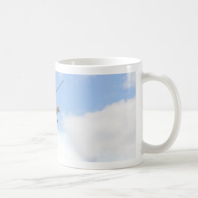 Autogyro under flygning kaffemugg (Höger)