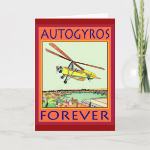 Autogyrosför evigt kort