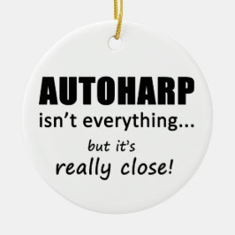 Autoharp är inte allt julgransprydnad keramik