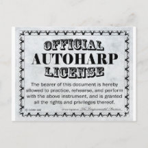 Autoharp-licens