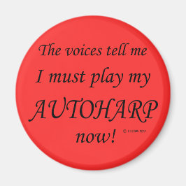 Autoharp Voices säger must Play Magnet
