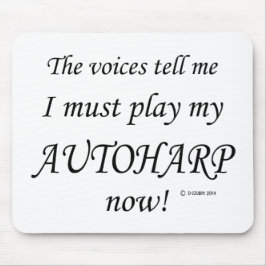 Autoharp Voices säger must Play Musmatta