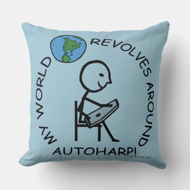 Autoharp - World Revolves runt Kudde (Framsida)