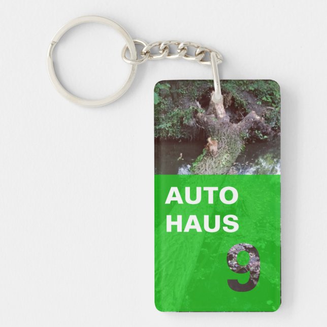 Autohaus Schlüsselanhänger Nyckelring (Framsidan)