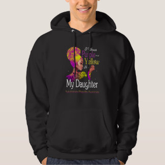 Autoimmun Hepatit Medvetenhet Tjej Gul För Min  Hoodie