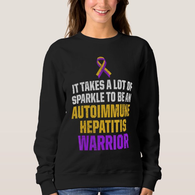 Autoimmun hepatit Survivor Warrior 11 T Shirt (Framsida)