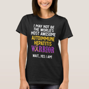 Autoimmun hepatit Survivor Warrior 13 T Shirt