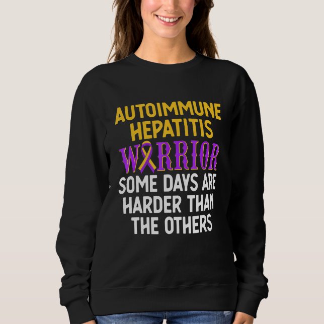 Autoimmun hepatit Survivor Warrior 16 T Shirt (Framsida)