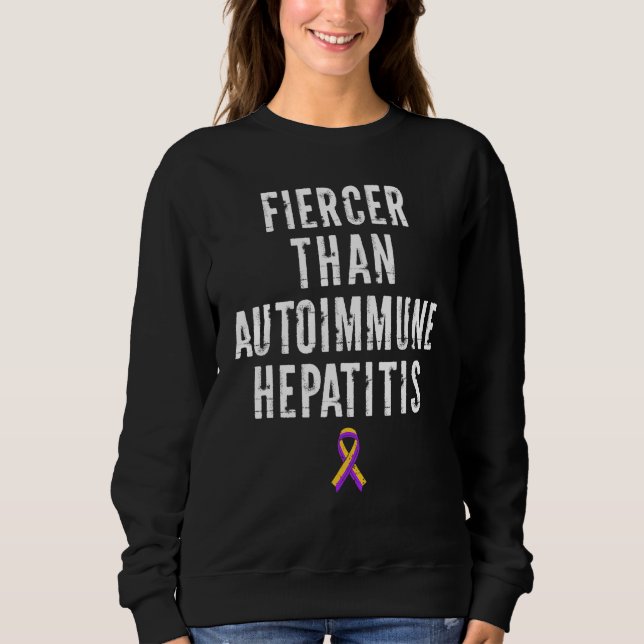 Autoimmun hepatit Survivor Warrior T Shirt (Framsida)