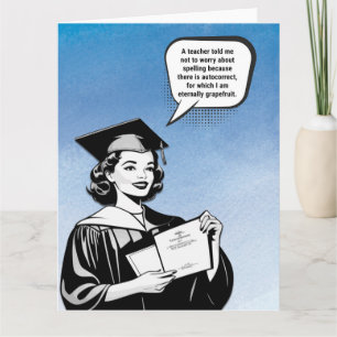 Autokorrigera Hälsning Kort