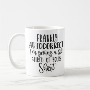 Autokorrigera Kaffemugg
