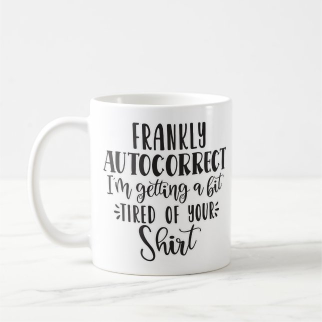 Autokorrigera Kaffemugg (Vänster)