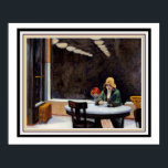Automat av Edward Hopper 16 x 20 Poster<br><div class="desc">Classic Porträtt av Edward Hopper med titeln "Automat" 16 x 20</div>