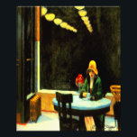 Automat av Edward Hopper 1927 Fototryck<br><div class="desc">Edward Hopper skapat denna vackra bild 1927. Namn i den här berömden är Automat. De flesta av Hoppets teckningar visar människor eller ibland grupper av människor isolerade. Hans konst präglas av ensamhet eller självkänsla. Hopparns använda av färg är anmärkningsvärd. Han var en av Amerikas bästa konstnärer. Du kan köpa den...</div>