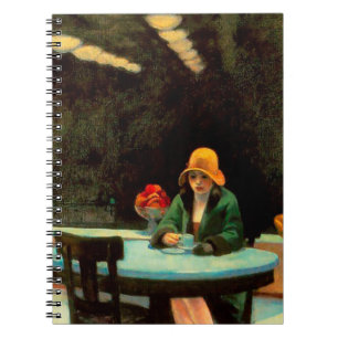 Automat by Edward Hopper Anteckningsbok