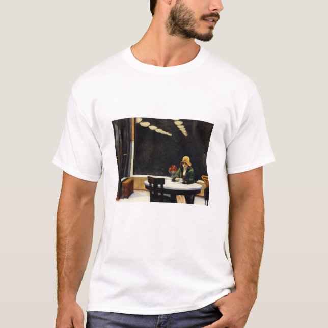 Automat - Edward Hopper T Shirt (Framsida)