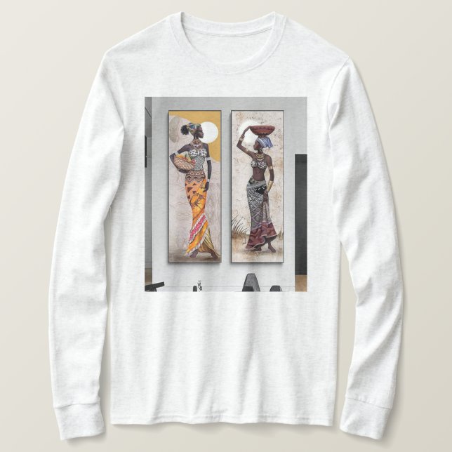 Automatiserad design av gamla kvinnor t shirt (Design framsida)