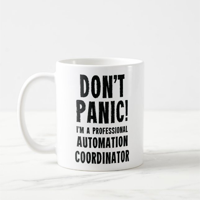 Automatiseringssamordnare Kaffemugg (Vänster)