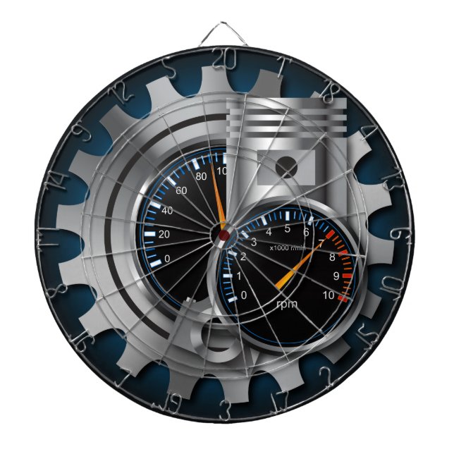 Automatisk 1 Pil-Stiger ombord Piltavla (Framsidan)