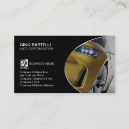 Automatisk anpassning av Gulten Bilbil Automotive Visitkort