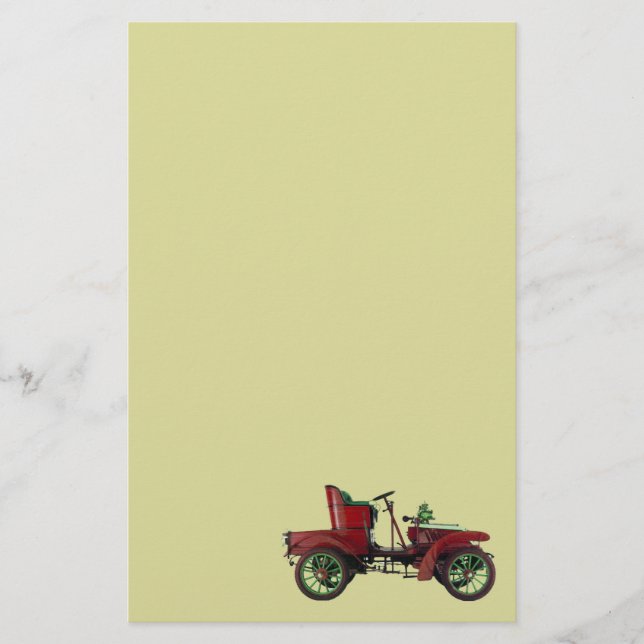 AUTOMATISK ÅTERSTÄLLNING - AUTOMOTIV BREVPAPPER (Framsida)