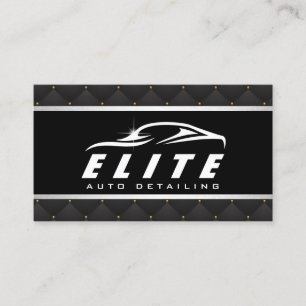 Automatisk Auto specificera lyxig Auto Spa Visitkort