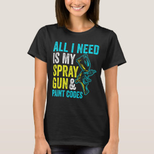 Automatisk bilsprutare för bilpistol 2 t shirt