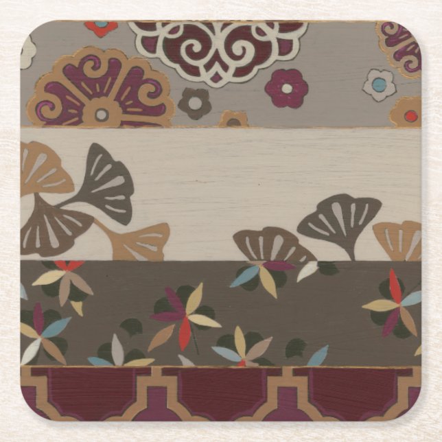 Automatisk blastrering II Underlägg Papper Kvadrat (Framsidan)