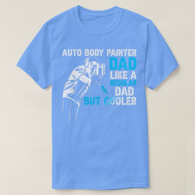 Automatisk body Painter Pappa T Shirt (Design framsida)