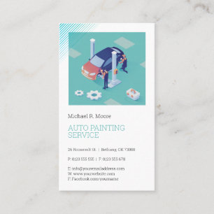 Automatisk brödtextfärg PROFESSIONELL Visitkort