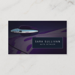 Automatisk detaljist Automotive Services Elegant S Visitkort