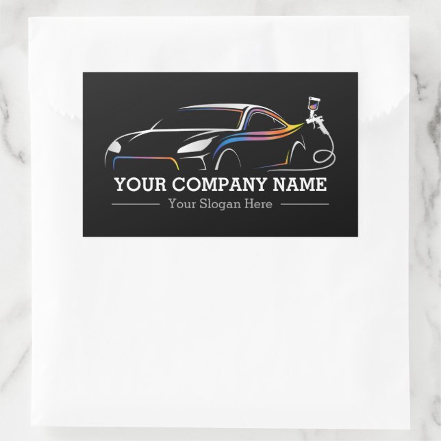 Automatisk etikett för professionell av brödfärg - (Väska)