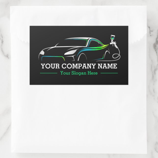 Automatisk etikett för professionell av brödfärg - (Väska)