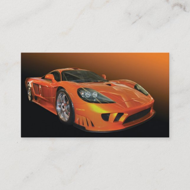 Automatisk försäljning och service med höga presta visitkort (Framsida)