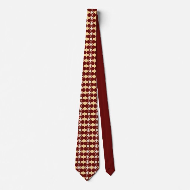 Automatisk geometri: Crimson Canopy Tie Slips (Framsida)