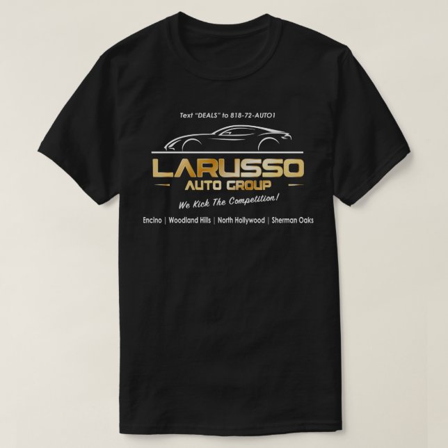 Automatisk gruppering för Larusso T Shirt (Design framsida)