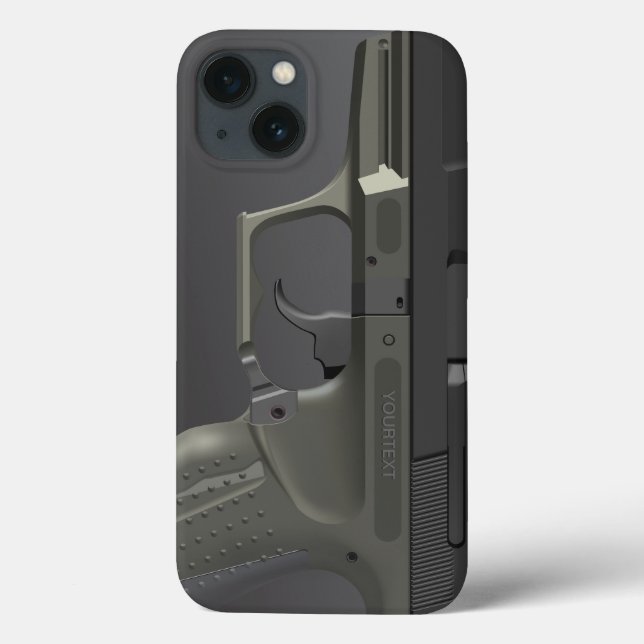 Automatisk HandGun (Baksida)