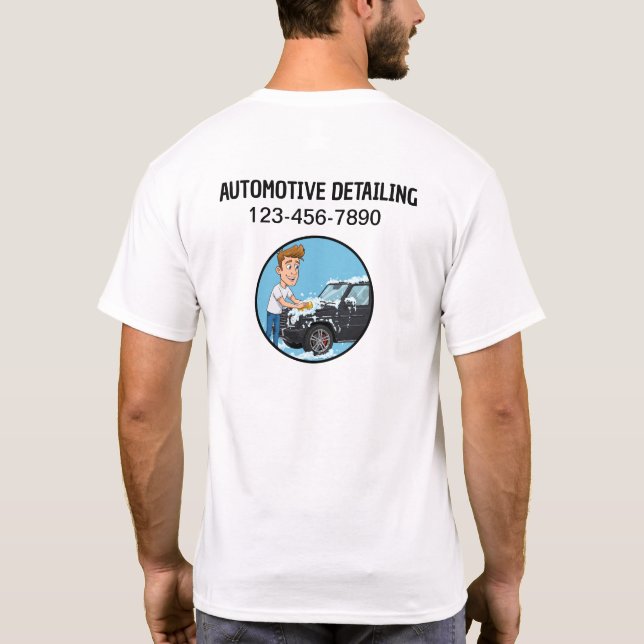 Automatisk identifiering av arbetsflöden för Logot T Shirt (Baksida)